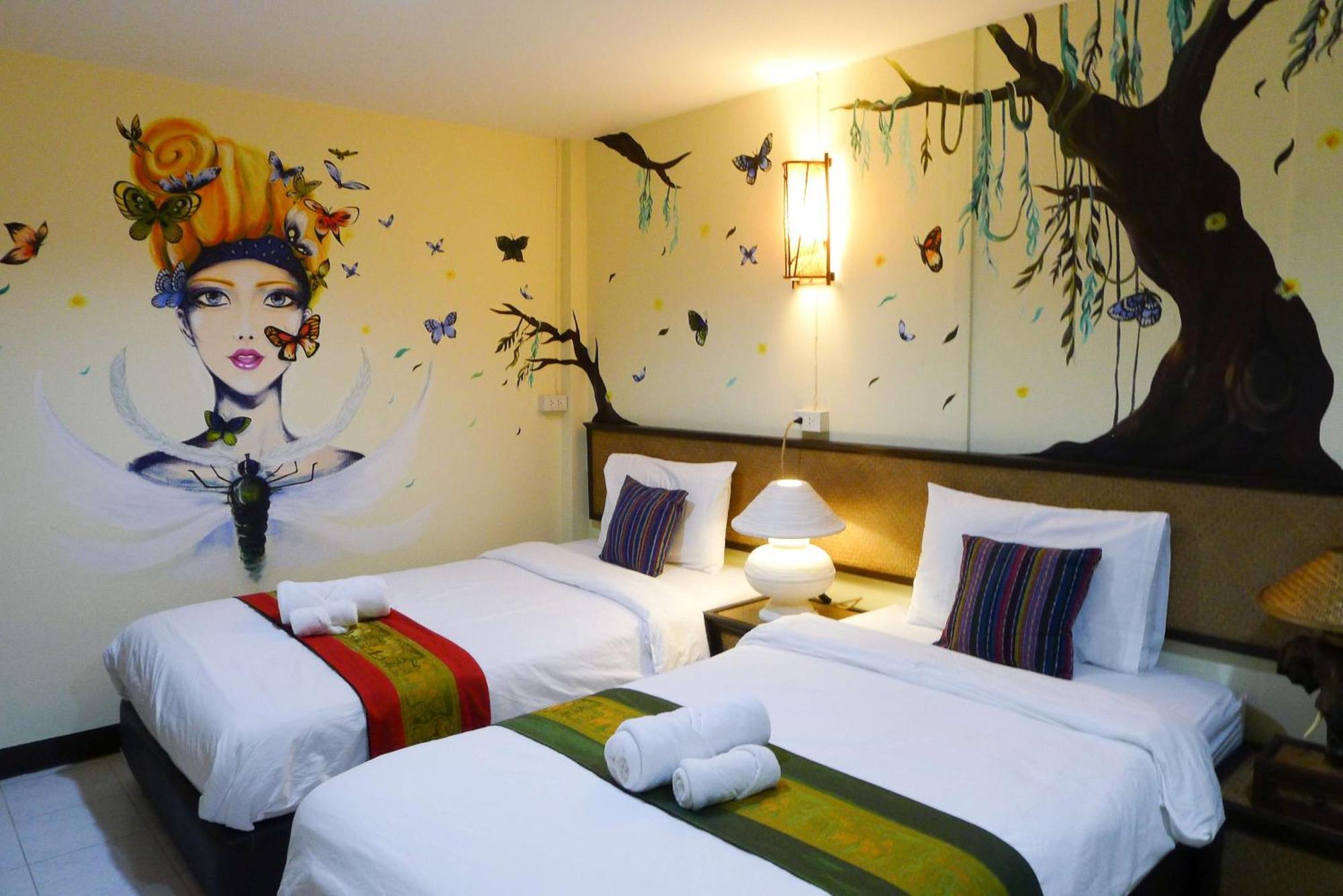 Dream Garden Villa Hotel Night Bazaar Chiangmai Чиангмай Экстерьер фото